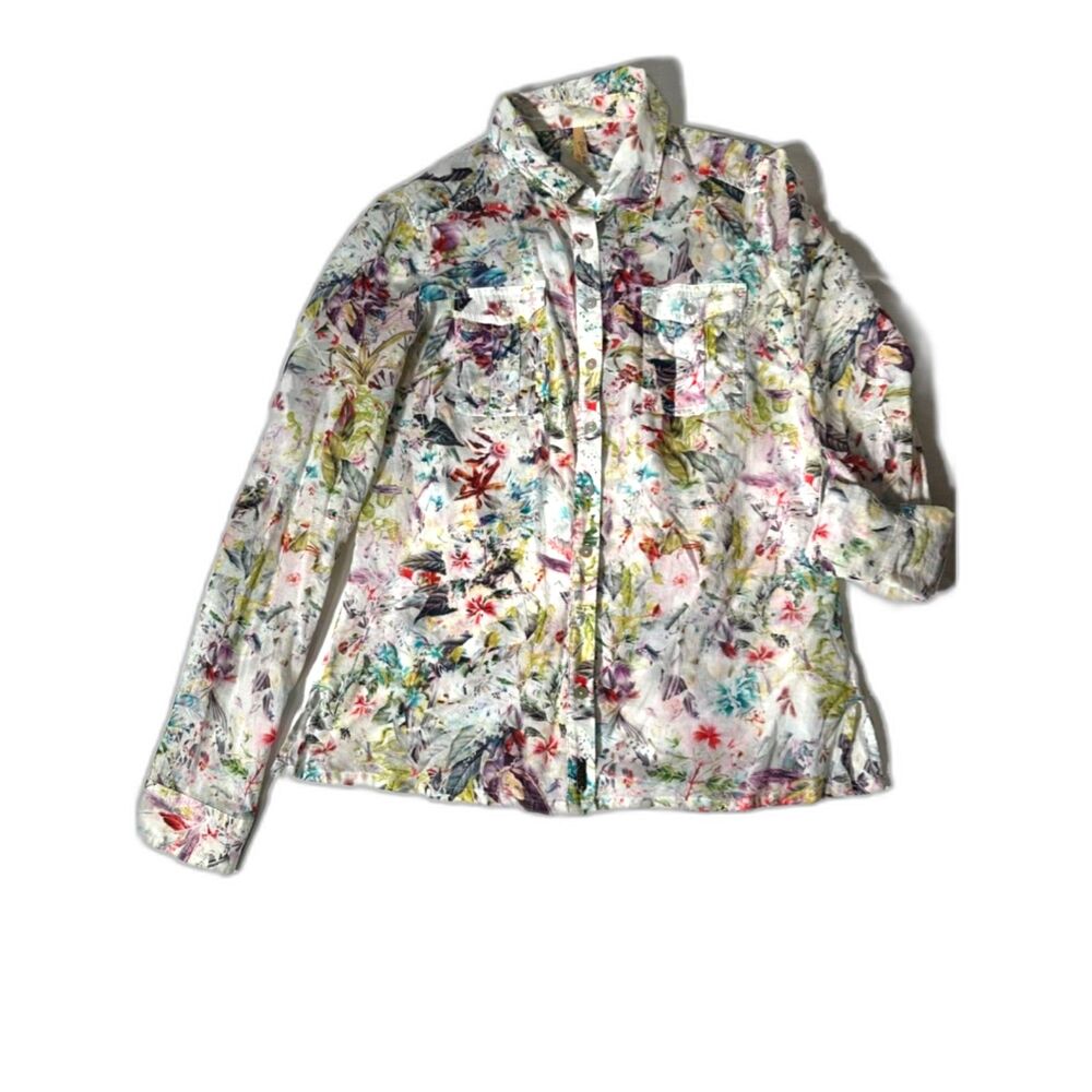 Floral shirt in light cotton from Orb